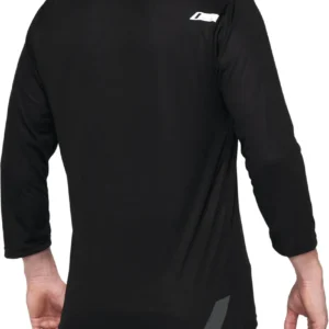 3/4 Jersey Airmatic schwarz
