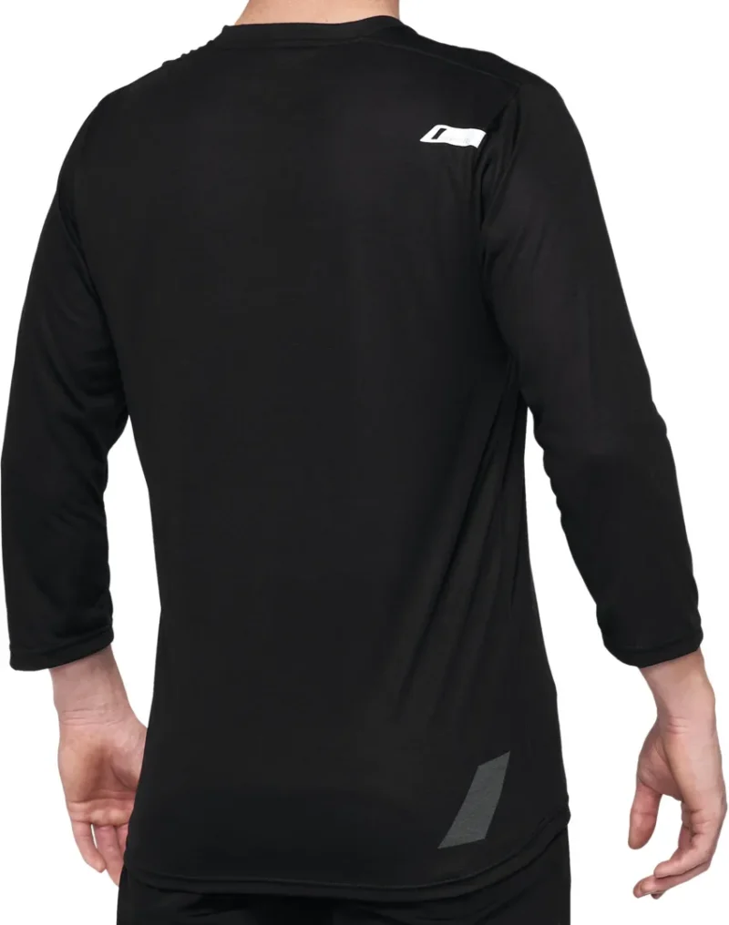 3/4 Jersey Airmatic schwarz