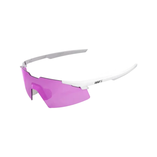 100-a2-aspire-matte-white-hiper-pink-lavender-lens-weiss-matt-pink-violett-1 A2 Aspire Matte White - HiPER Pink Lavender Lens
