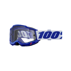 Accuri 2 Enduro MTB Goggle Blue - Clear Lens