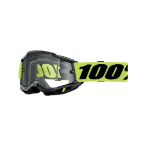 Accuri 2 Enduro MTB Goggle Neon Yellow - Clear Lens