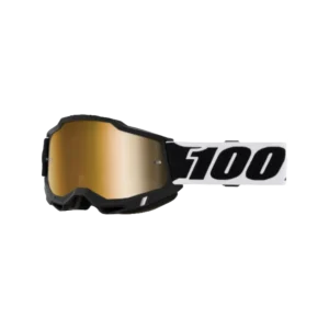 Accuri 2 Goggle Blck001 - True Gold Mirror Lens