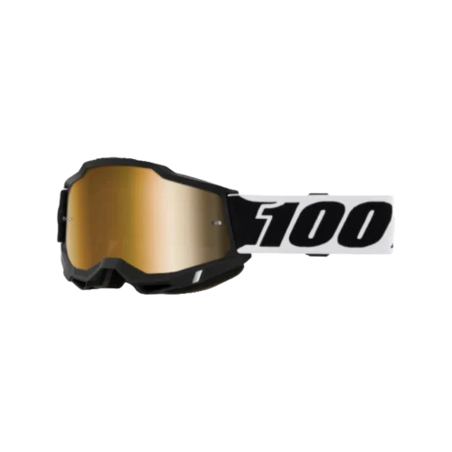 Accuri 2 Goggle Blck001 - True Gold Mirror Lens