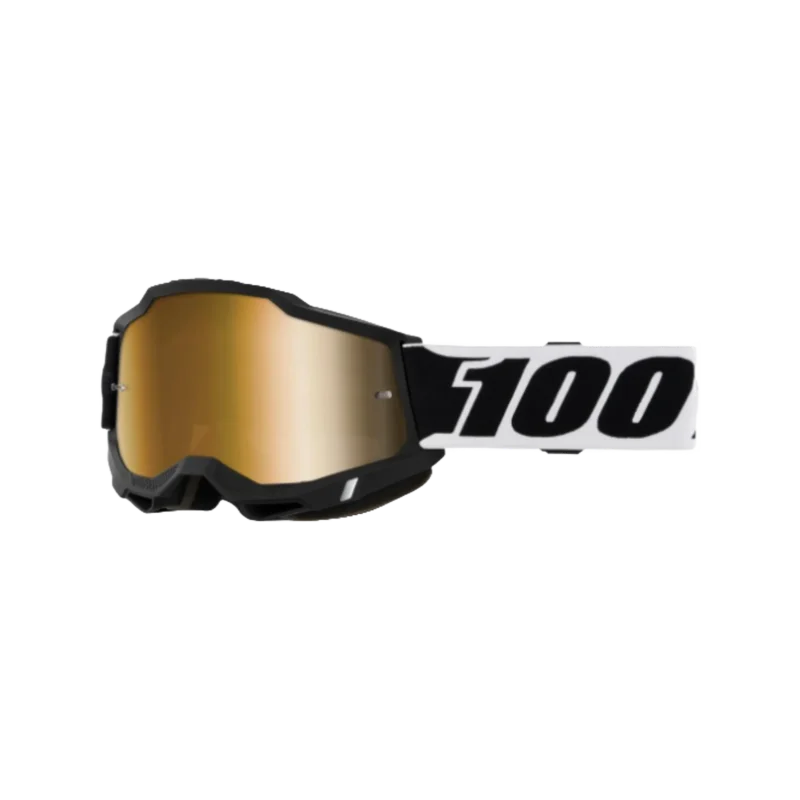 Accuri 2 Goggle Blck001 - True Gold Mirror Lens