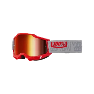 ACCURI 2 Goggle Gatorback - Red Mirror Lens