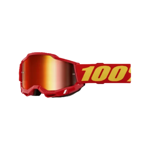 Accuri 2 Goggle Red - Mirror Red Lens