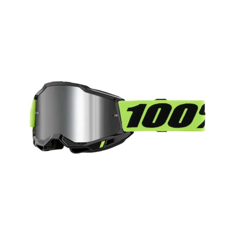 Accuri 2 Junior Goggle Neon Yellow - Mirror Silver Lens
