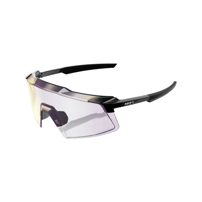 AEROCRAFT Gloss Black - Purple Mirror Photochromic Lens