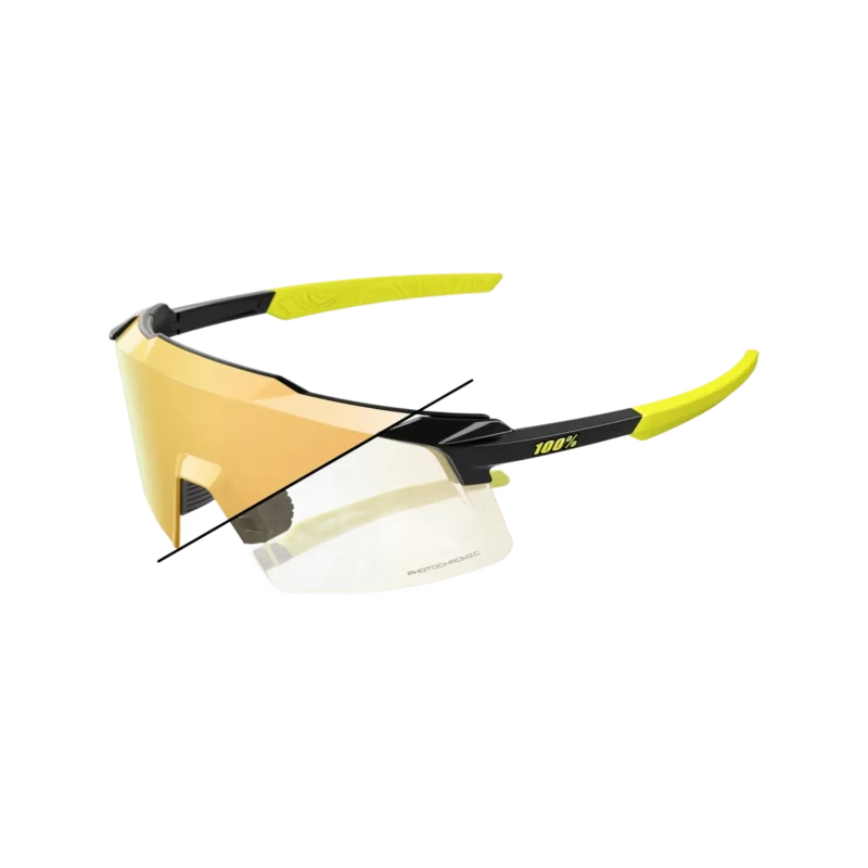 Aerocraft Gloss Metallic Black - Gold Mirror Photochromic