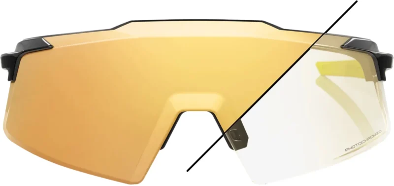 Aerocraft Gloss Metallic Black - Gold Mirror Photochromic