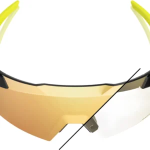 Aerocraft Gloss Metallic Black - Gold Mirror Photochromic