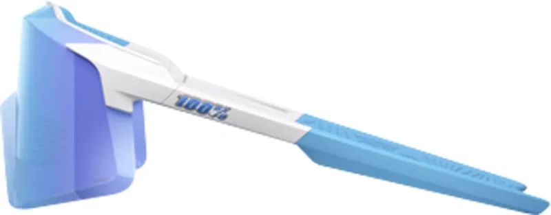 Aerocraft Matte White - HiPER Blue Mirror