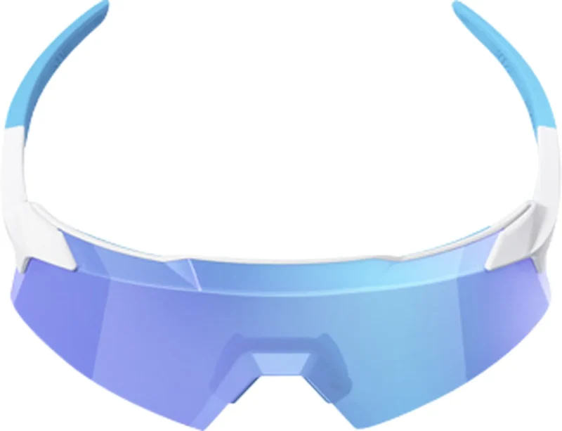 Aerocraft Matte White - HiPER Blue Mirror