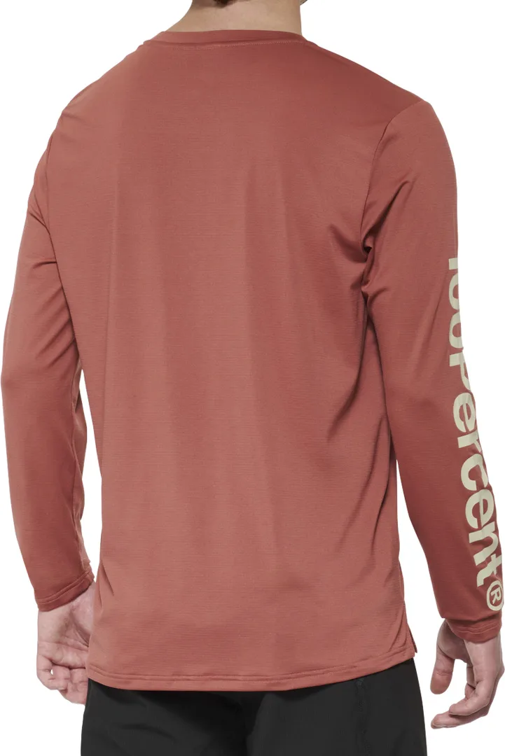 Airmatic Long Sleeve Jersey cardinal