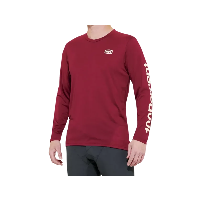 Airmatic Long Sleeve Jersey merlot