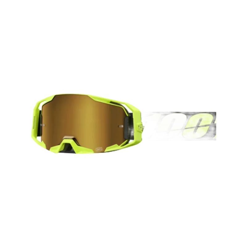 ARmatic Goggle Neon Yellow - Mirror True Gold Lens