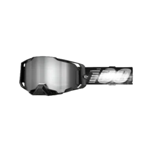 Armega Goggle Black - Mirror Silver Lens
