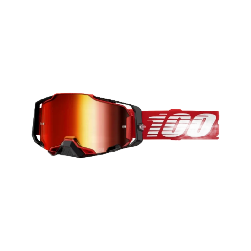 Armega Goggle Red - Mirror Red Lens