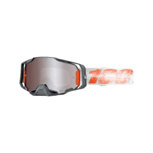 Armega HIPER Goggle Silver - Mirror Silver Flash Lens
