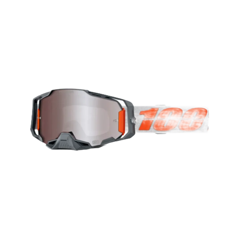 Armega HIPER Goggle Silver - Mirror Silver Flash Lens
