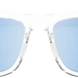 Brille Blake Polished Crystal Haze-HiPER Blue Multilayer Mirror Lens