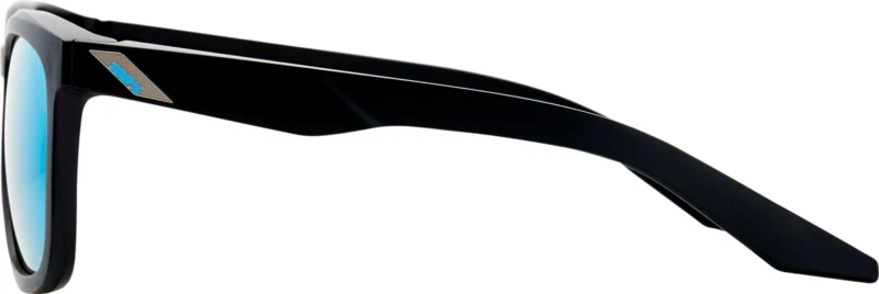 Brille Hudson Matte Black-HiPER Blue Multilayer Mirror Lens