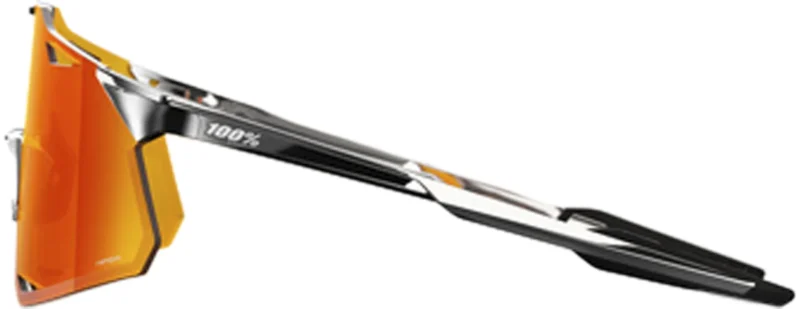 Brille Hypercraft - Black Chrome - HiPER Red Mirror Lens
