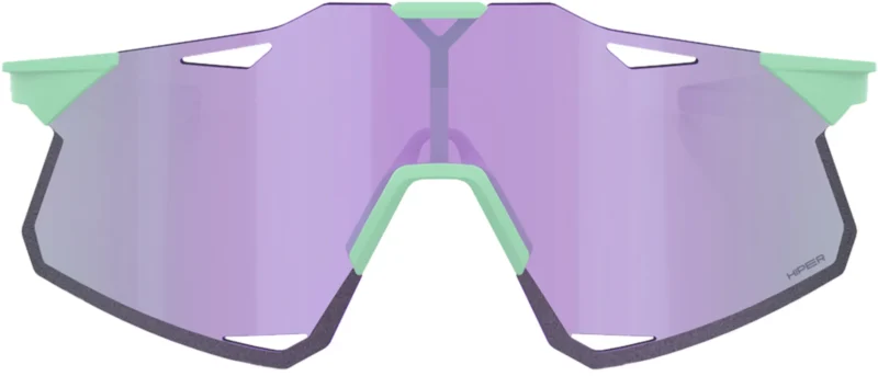 Brille Hypercraft - Soft Tact Mint - HiPER Lavender Mirror Lens