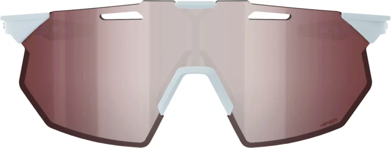 Brille Hypercraft SQ - Matte Stone Grey - HiPER Crimson Silver Mirror Lens