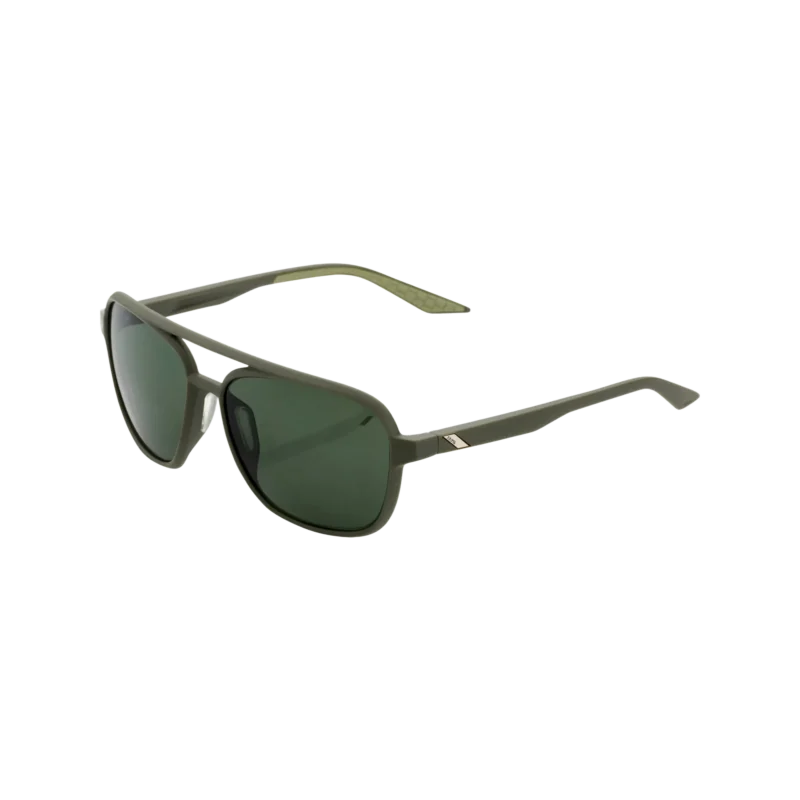 Brille Kasia Soft Tact Army Green-Grey Green Lens