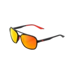 Brille Kasia Soft Tact Black-HiPER Red Multilayer Mirror Lens