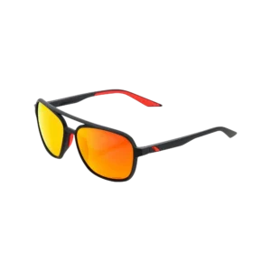 Brille Kasia Soft Tact Black-HiPER Red Multilayer Mirror Lens