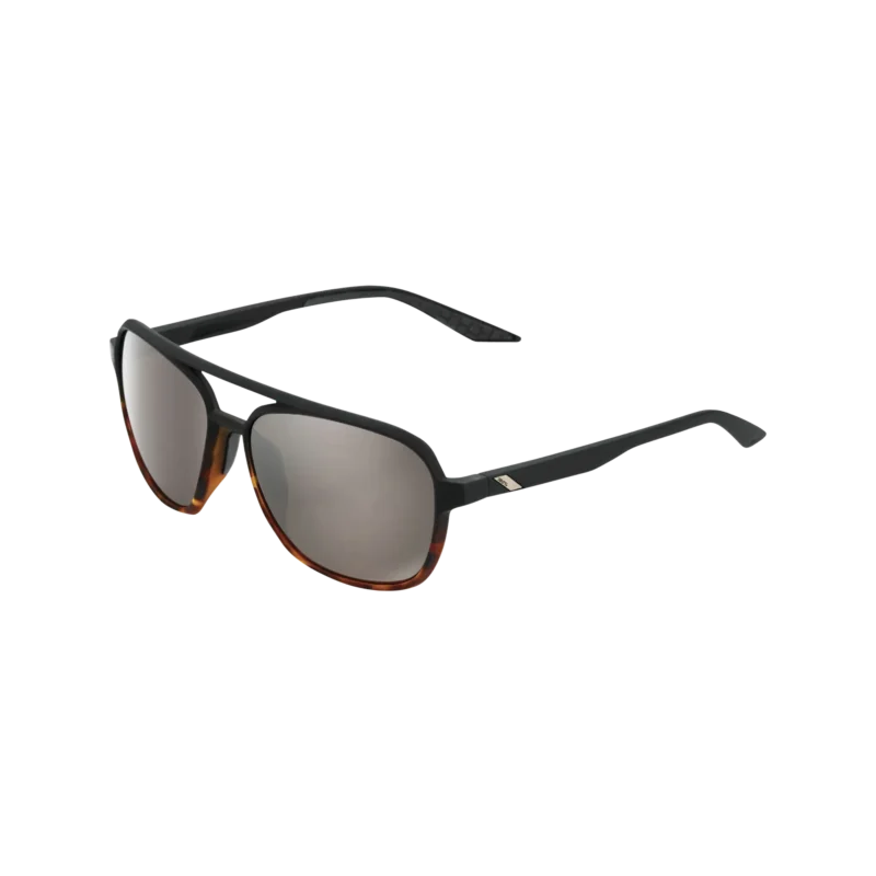 Brille Konnor Matte Translucent Brown Fade-HiPER Silver Mirror Lens