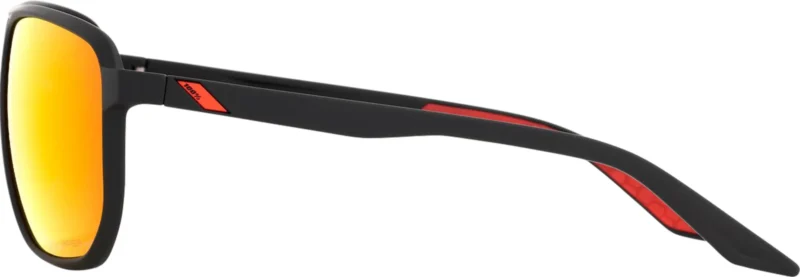 Brille Konnor Soft Tact Black-HiPER Red Multilayer Mirror Lens