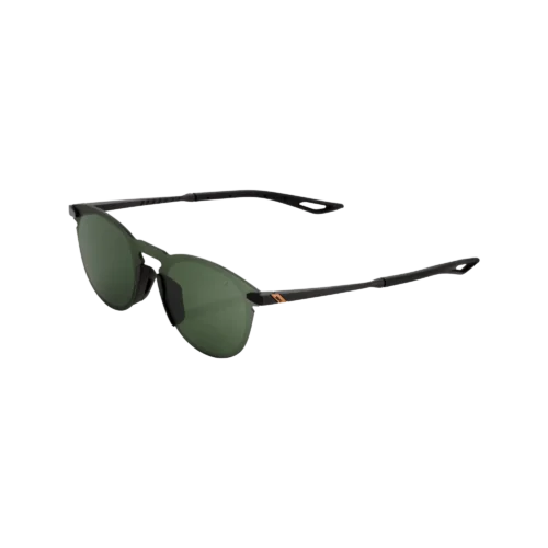 Brille Legere Round Matte Black-Grey Green Lens