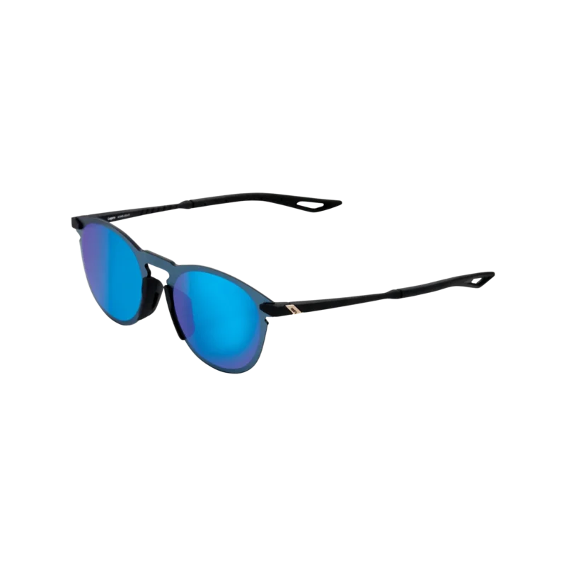 Brille Legere Round Soft Tact Black-Blue Multilayer Mirror Lens