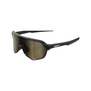 Brille S2 Matte Black-Soft Gold Mirror Lens