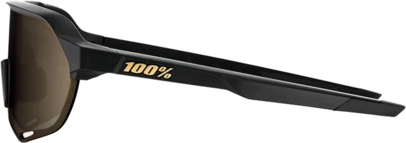 Brille S2 Matte Black-Soft Gold Mirror Lens