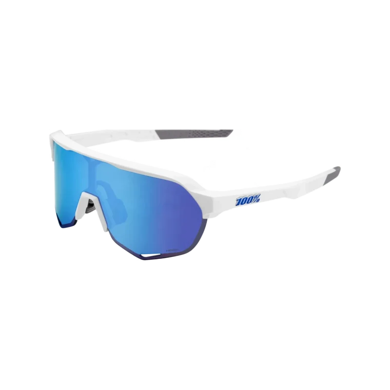 Brille S2 Matte White-HiPER Blue Multilayer Mirror Lens