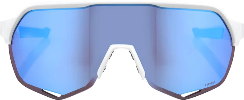 Brille S2 Matte White-HiPER Blue Multilayer Mirror Lens