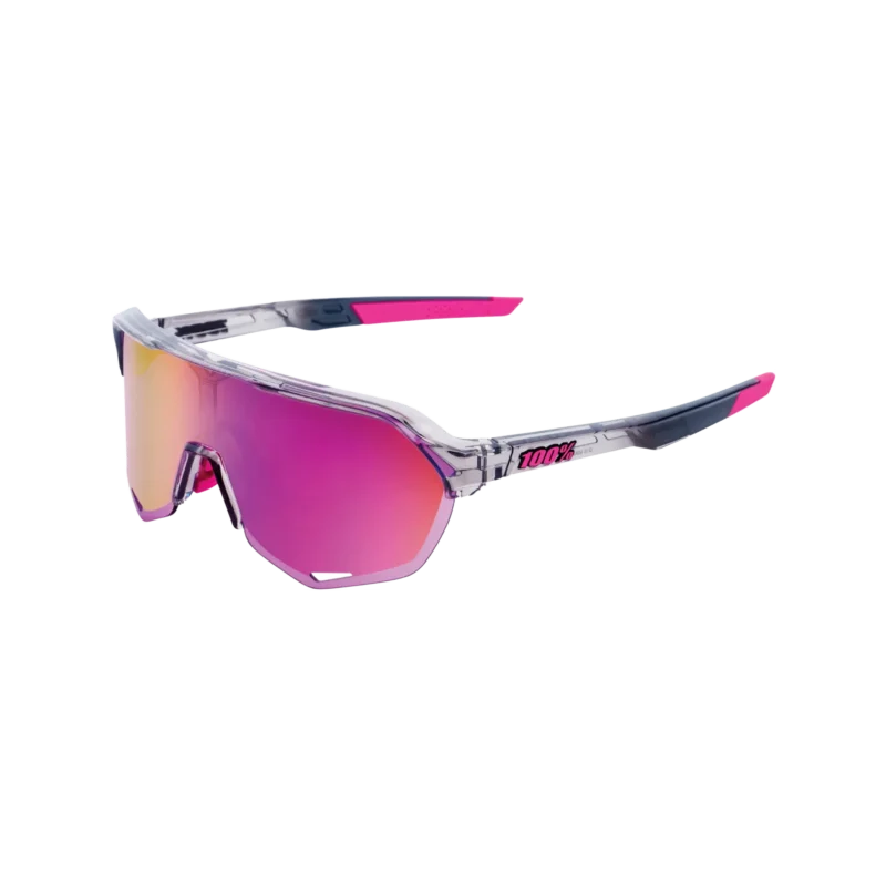 Brille S2 Polished Translucent Grey -Purple Multilayer Mirror Lens