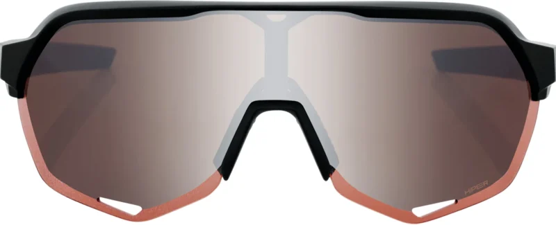 Brille S2 Soft Tact Black-HiPER Crimson Silver Mirror Lens