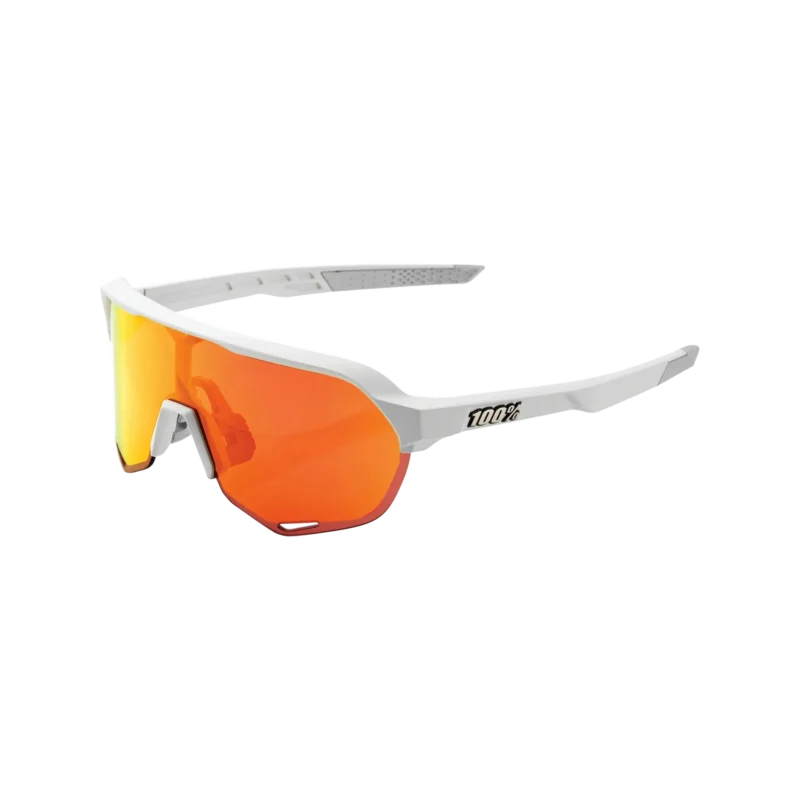 Brille S2 Soft Tact Off White-HiPER Red Multilayer Mirror Lens