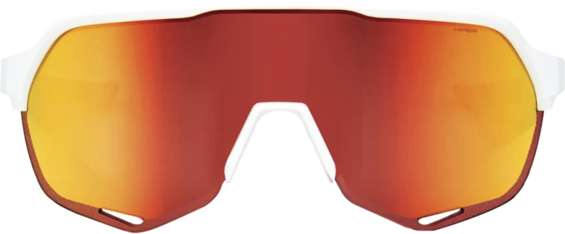 Brille S2 Soft Tact Off White-HiPER Red Multilayer Mirror Lens