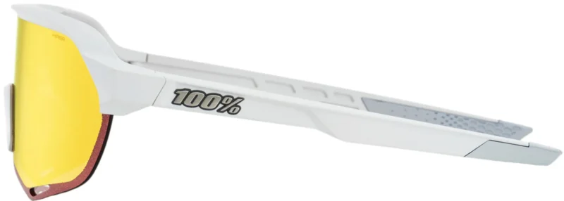 Brille S2 Soft Tact Off White-HiPER Red Multilayer Mirror Lens