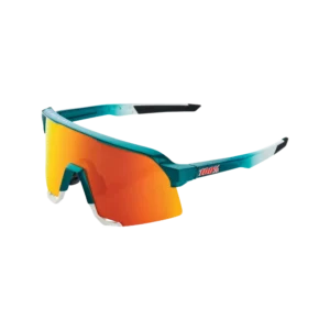 Brille S3 Gloss Metallic Bora-Matte White-HiPER Red Mirror Lens