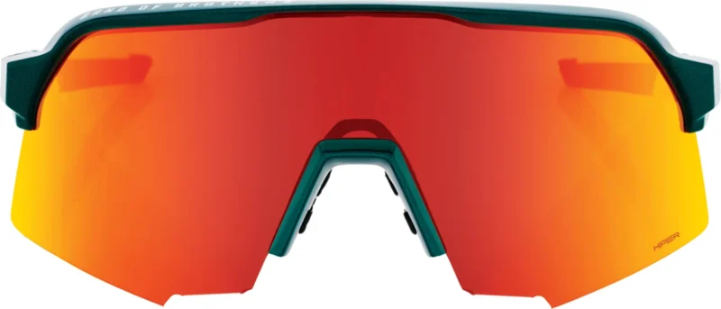 Brille S3 Gloss Metallic Bora-Matte White-HiPER Red Mirror Lens