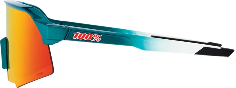 Brille S3 Gloss Metallic Bora-Matte White-HiPER Red Mirror Lens