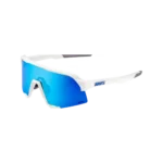 Brille S3 Matte White-HiPER Blue Multilayer Mirror Lens