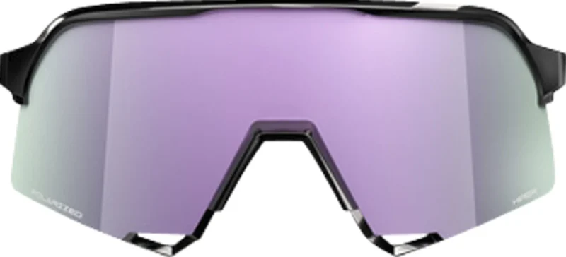 Brille S3 - Polished Black - HiPER Polarized Lavender Mirror